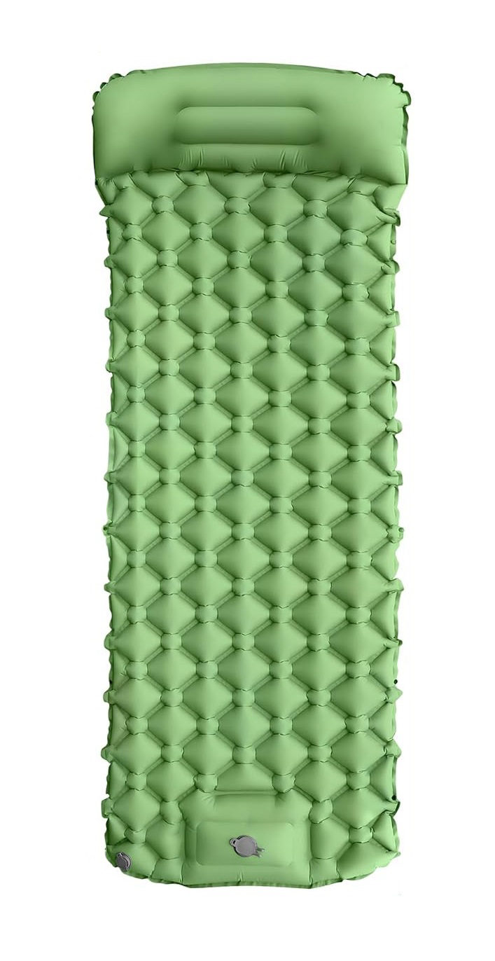 Pompalı Şişme Yatak Kamp Yatağı 195x60x7 cm