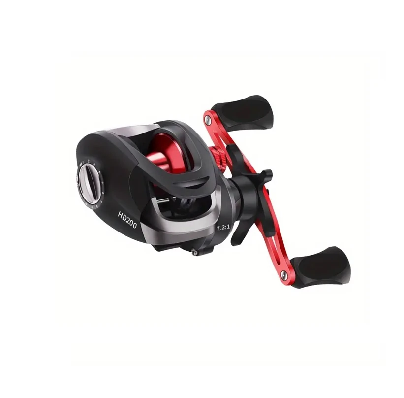 HD 200 Baitcasting 18+1BB 7.2:1 Dişli Oranlı Olta Makinası Olta Çıkrık