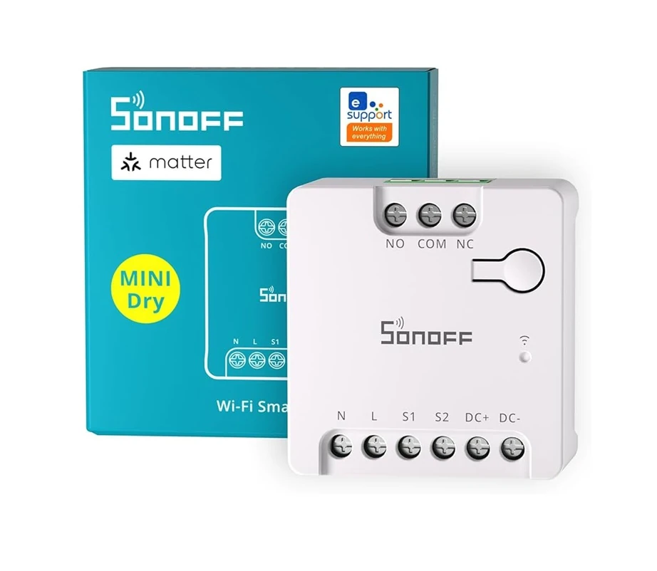Sonoff MINI-D Matter WiFi Akıllı Anahtar Kuru Kontak Rölesi - Image 1