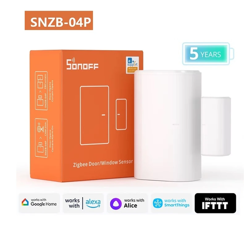 Sonoff SNZB-04P ZigBee Kapı ve Pencere Sensörü - Image 1