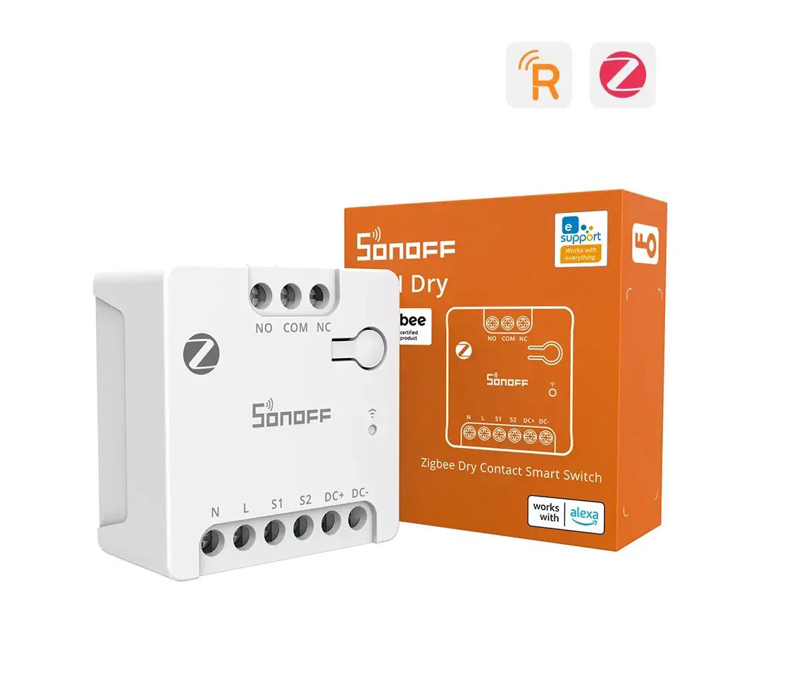 SONOFF Zigbee Kuru Kontak Akıllı Röle | Mini-ZBD
