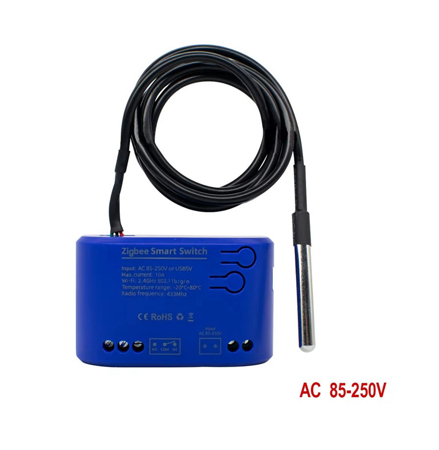 Tuya Zigbee Akıllı Sıcaklık ve Nem Takip Rölesi - Image 1