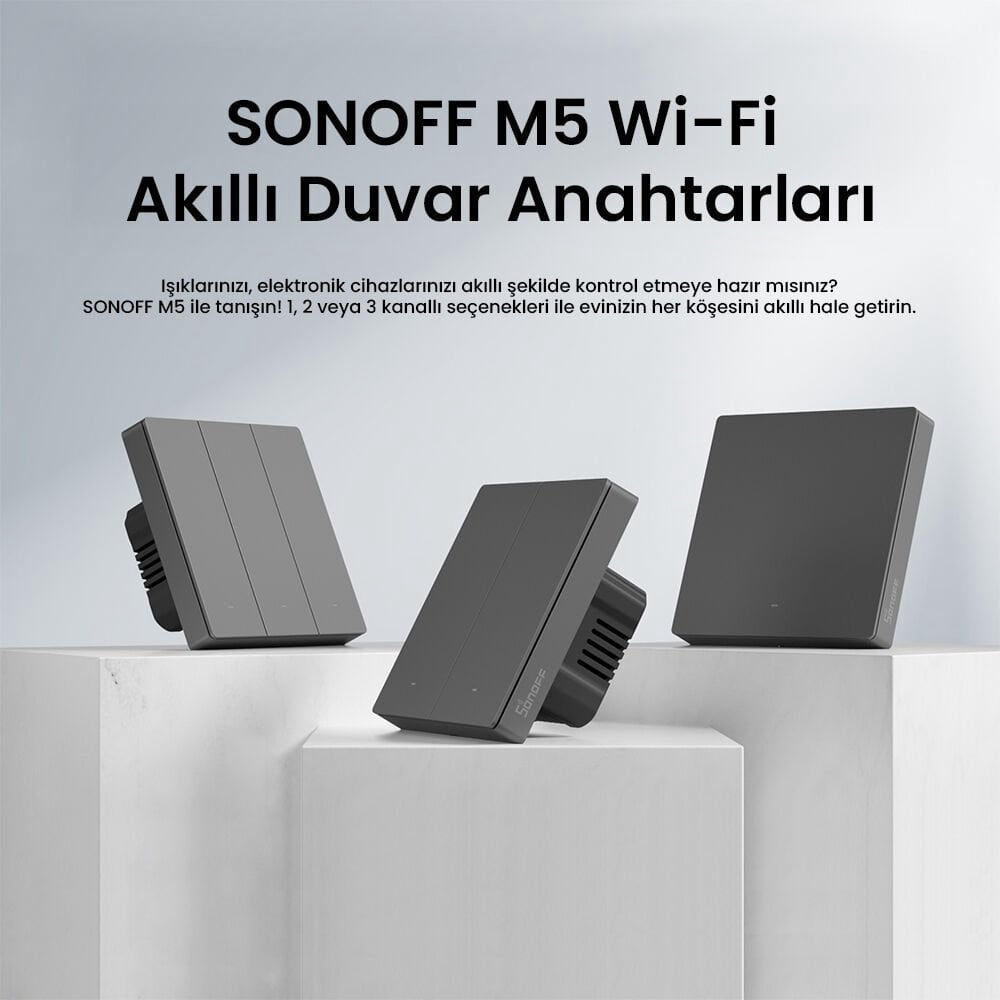 SONOFF M5 Akıllı Duvar Anahtarları