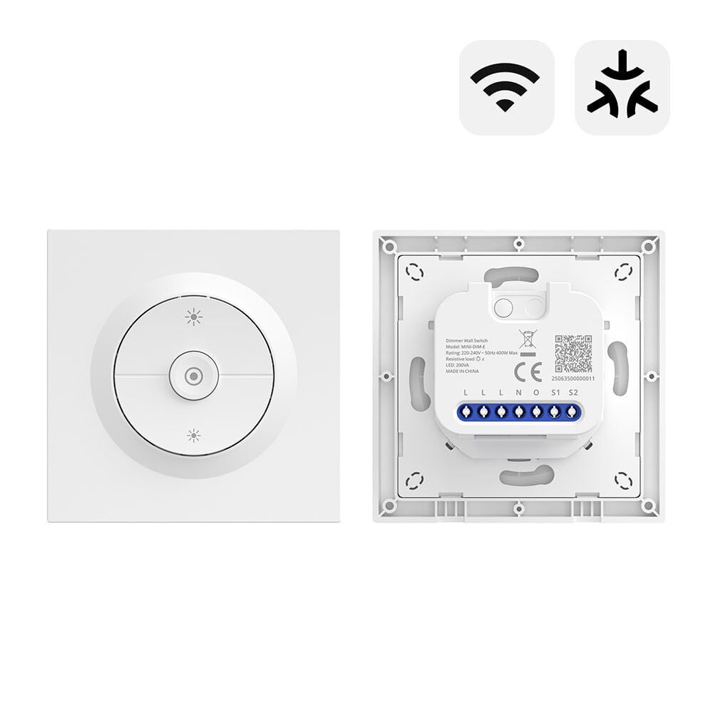 SONOFF Fusion Serisi Orb-DIM Matter Dimmer Akıllı Duvar Anahtarı