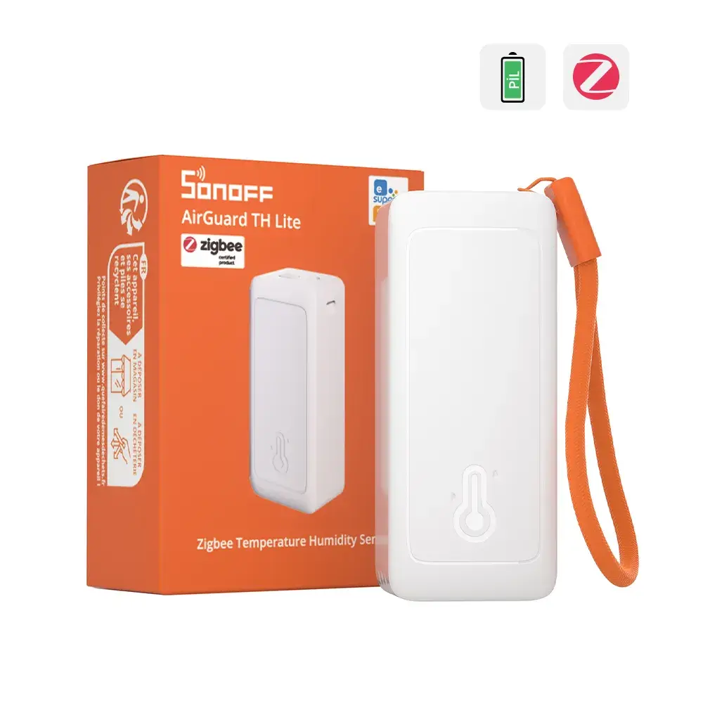 SONOFF AirGuard Lite Zigbee Sıcaklık ve Nem Sensörü | SNZB-02B - Image 1