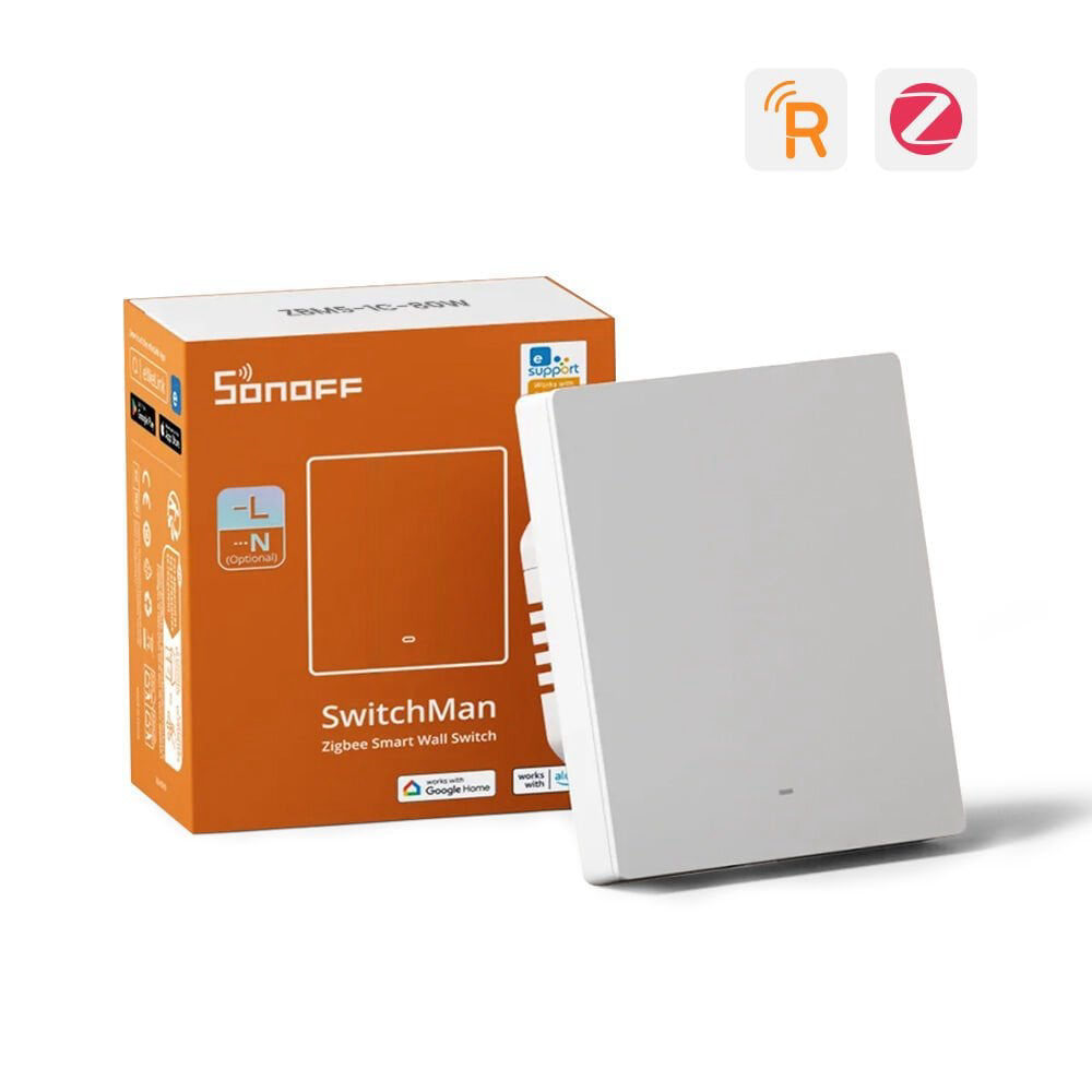 SONOFF M5 Zigbee Akıllı Duvar Anahtarları Nötr ve Nötrsüz Uyumlu