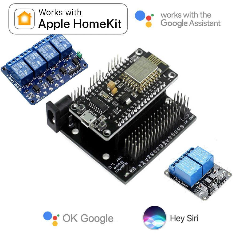 NodeMCU Relay Switch & Roller Shutter for Apple Home